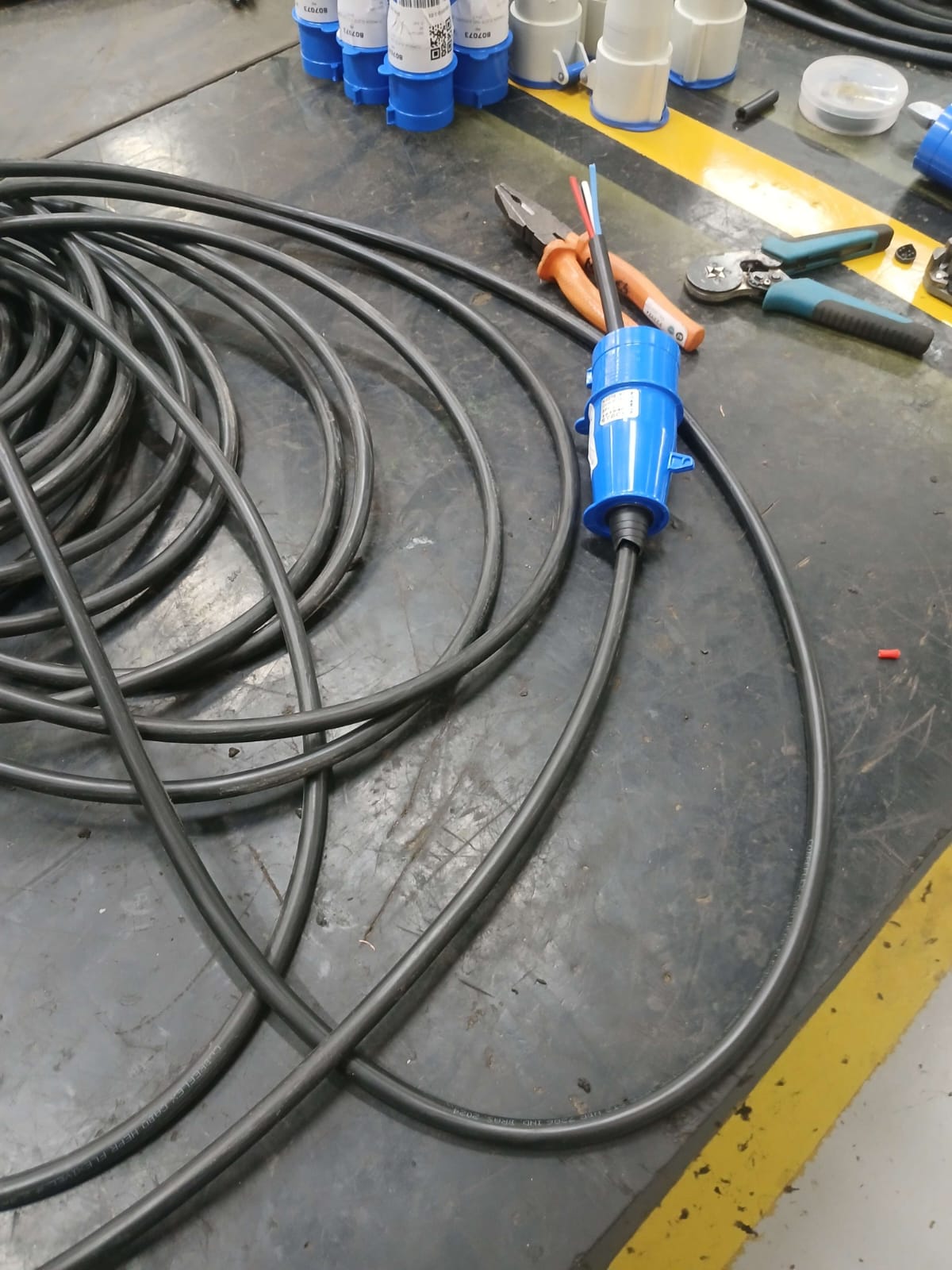 Montagem de Extensão Elétrica